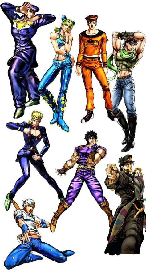 jojo's bizarre adventure poses